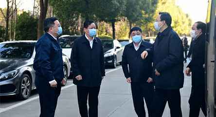 省委常委、苏州市委书记蓝绍敏来到苏州波涛生活方式品牌有限公司调研